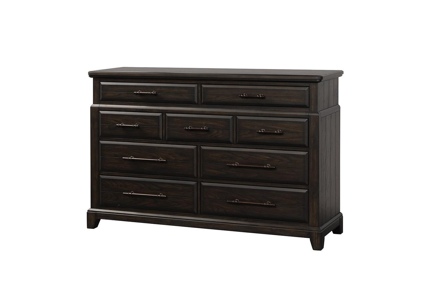 Farmhouse Bellamy Lane Coffee King Bedroom Set