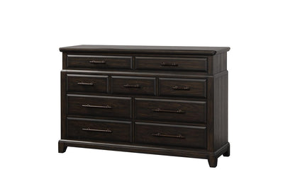 Farmhouse Bellamy Lane Coffee King Bedroom Set