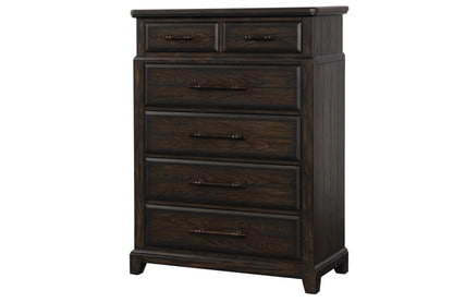 Farmhouse Bellamy Lane Coffee King Bedroom Set