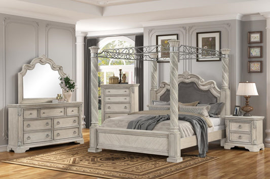 Opulence Coventry Canopy Queen Size Bedroom Set