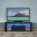 TV stand with Storage 43 inch LED Modern TV Media Console Entertainment Center with Drawer TV cabinet for Living Room Bedroom