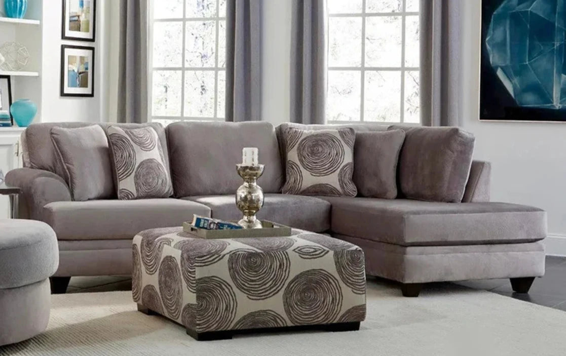 Champion Silver Gray Sectional