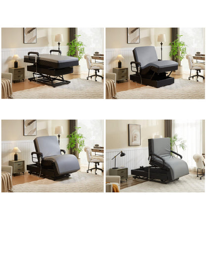 Hi-Lo EZ Lift Adjustable Bed with Mattress