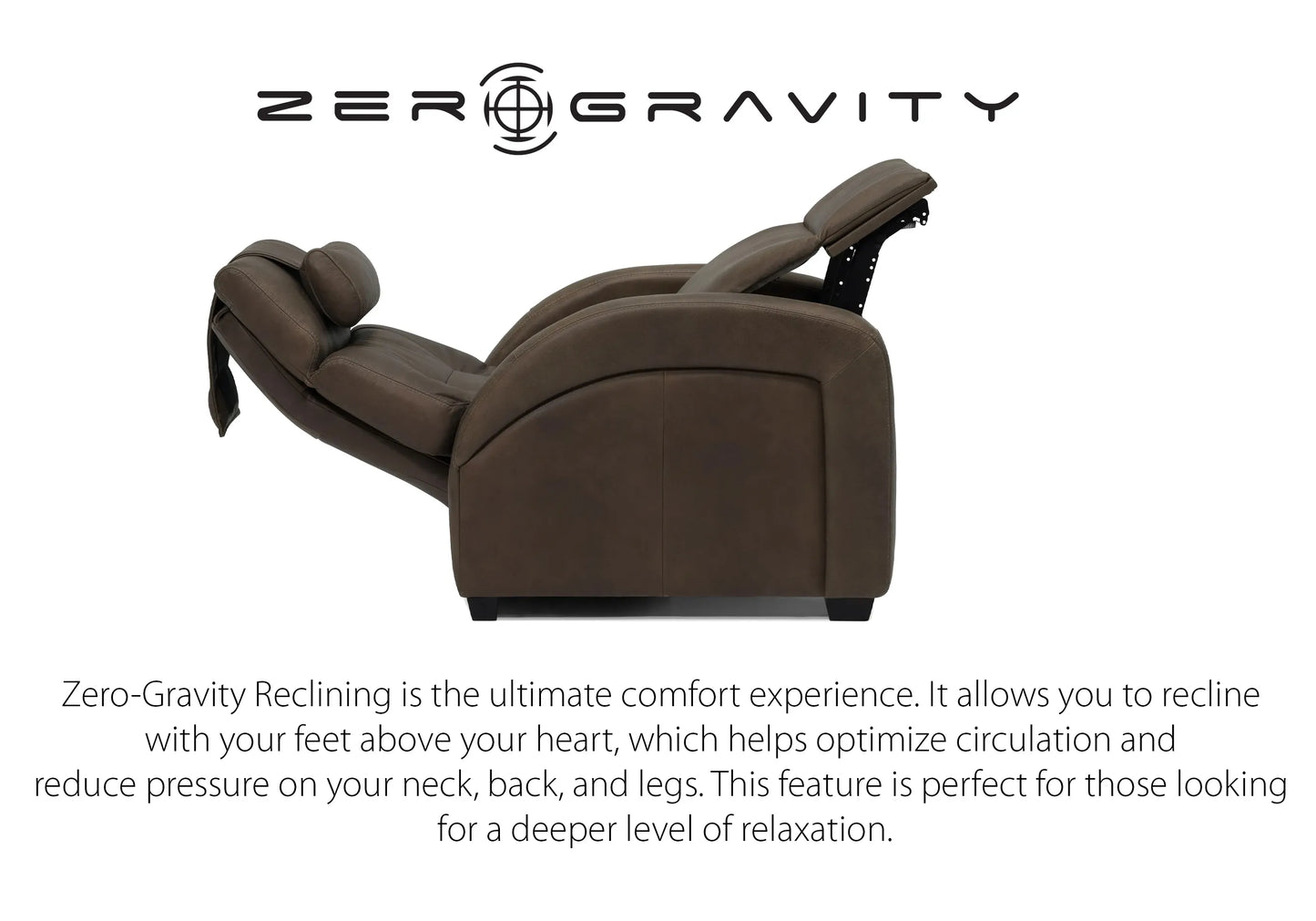 Zero Gravity Power Reclining Leather Cobblestone Sofa and Loveseat