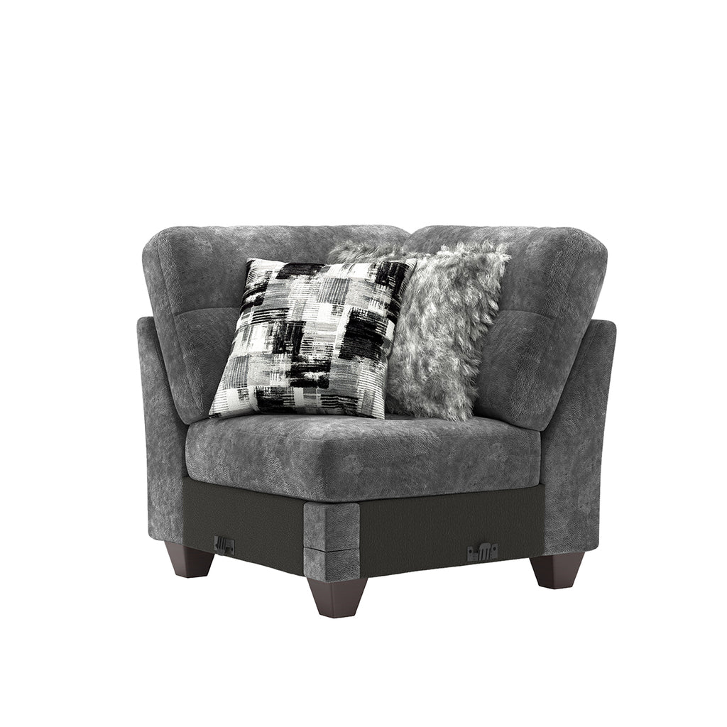 Wonderland Slate Modular Add a Section Chaise