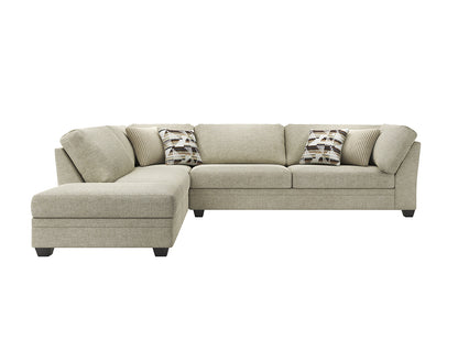 Vista Sand Left Facing Chaise Sectional