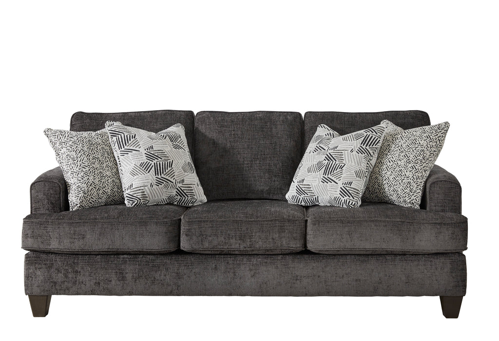 Wowza Dusk Gray Sofa and Loveseat