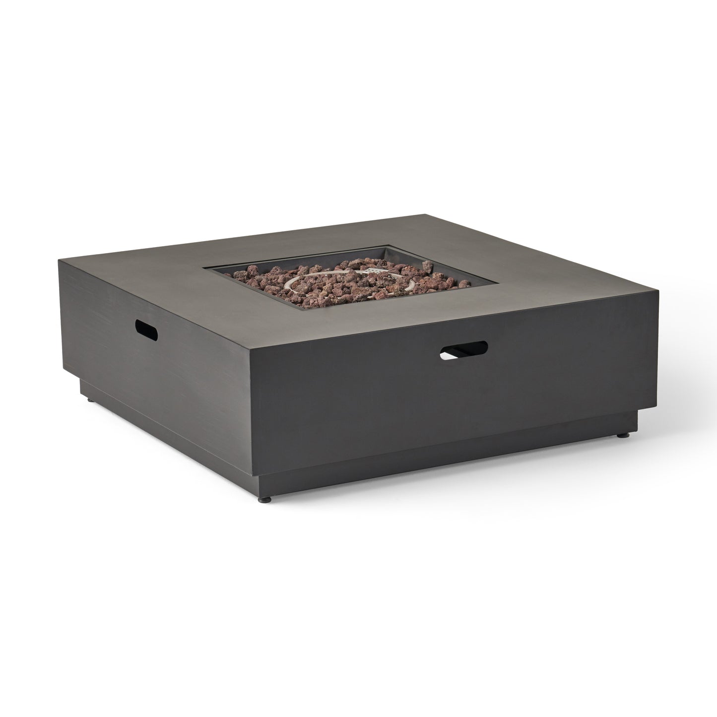 40'' SQUARE IRON FIRE PIT - 50 000 BTU (Tank cover not Included)