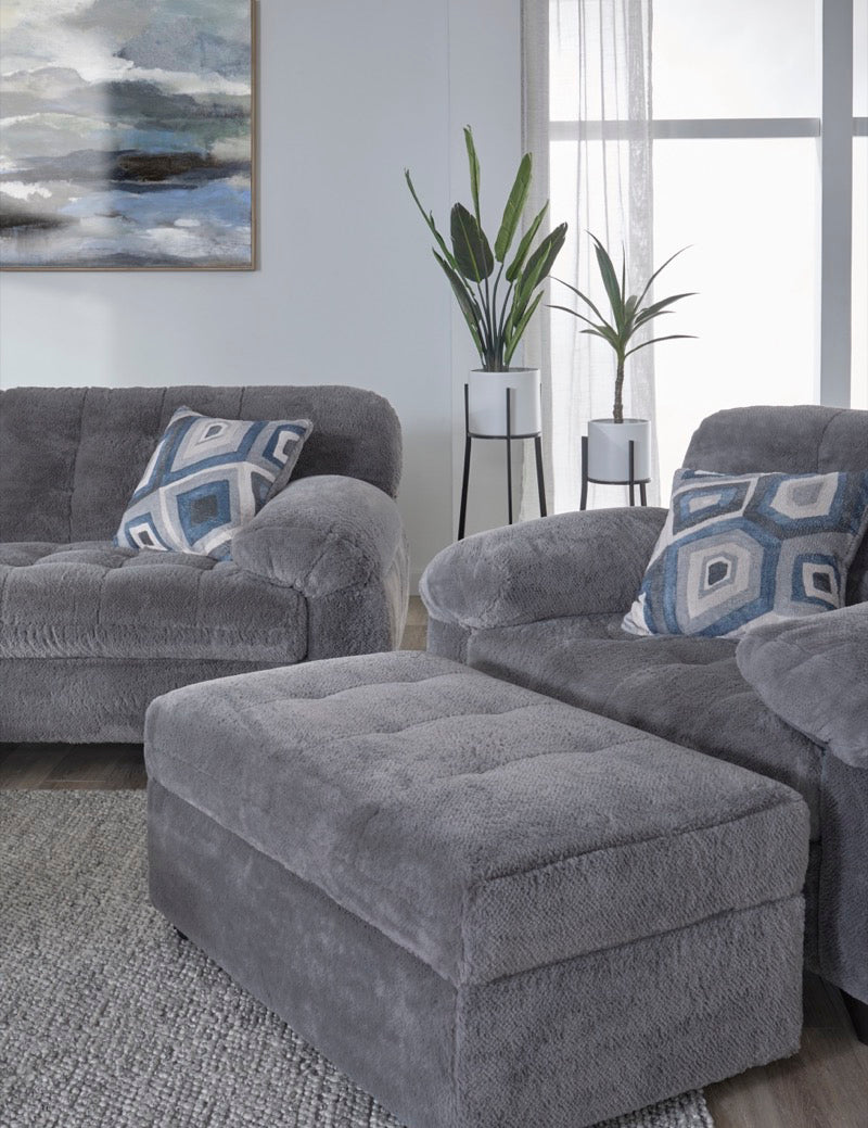 Winter Shark Sofa and Loveseat