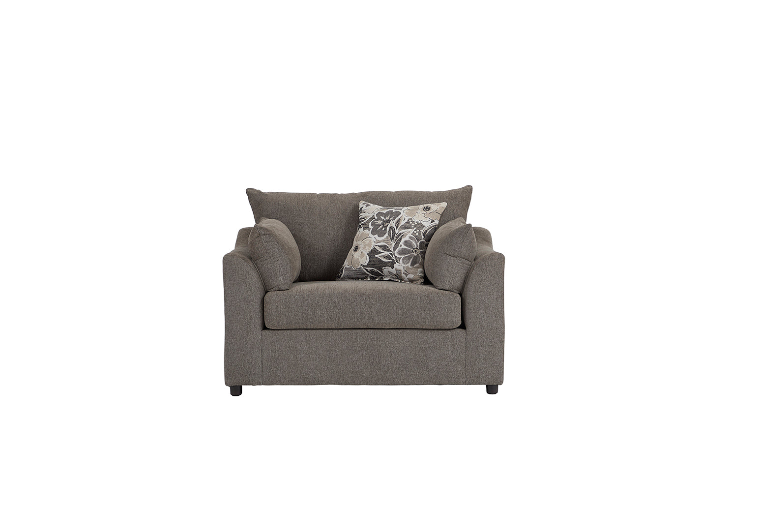 Dexter Fern and Charcoal Sofa and Loveseat