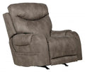 Catnapper Recharger Power Massage Rocking Recliner with Heat in Gray