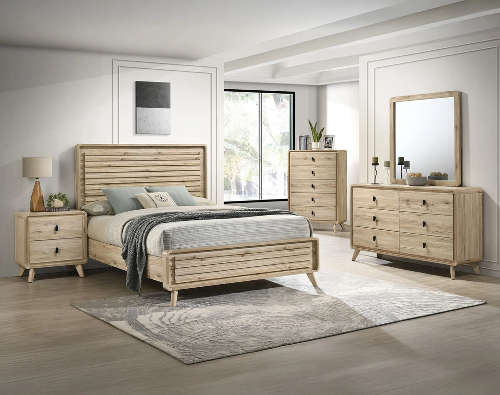 Rustic Dawson Creek Queen Size Bedroom Set