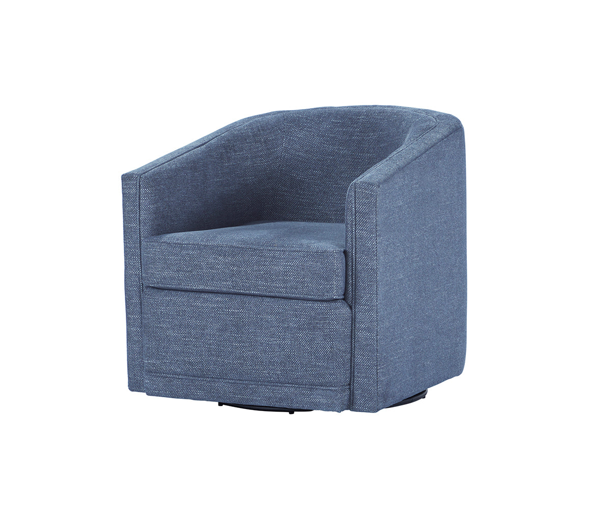 Quartz Stellar Barrel Swivel Chair