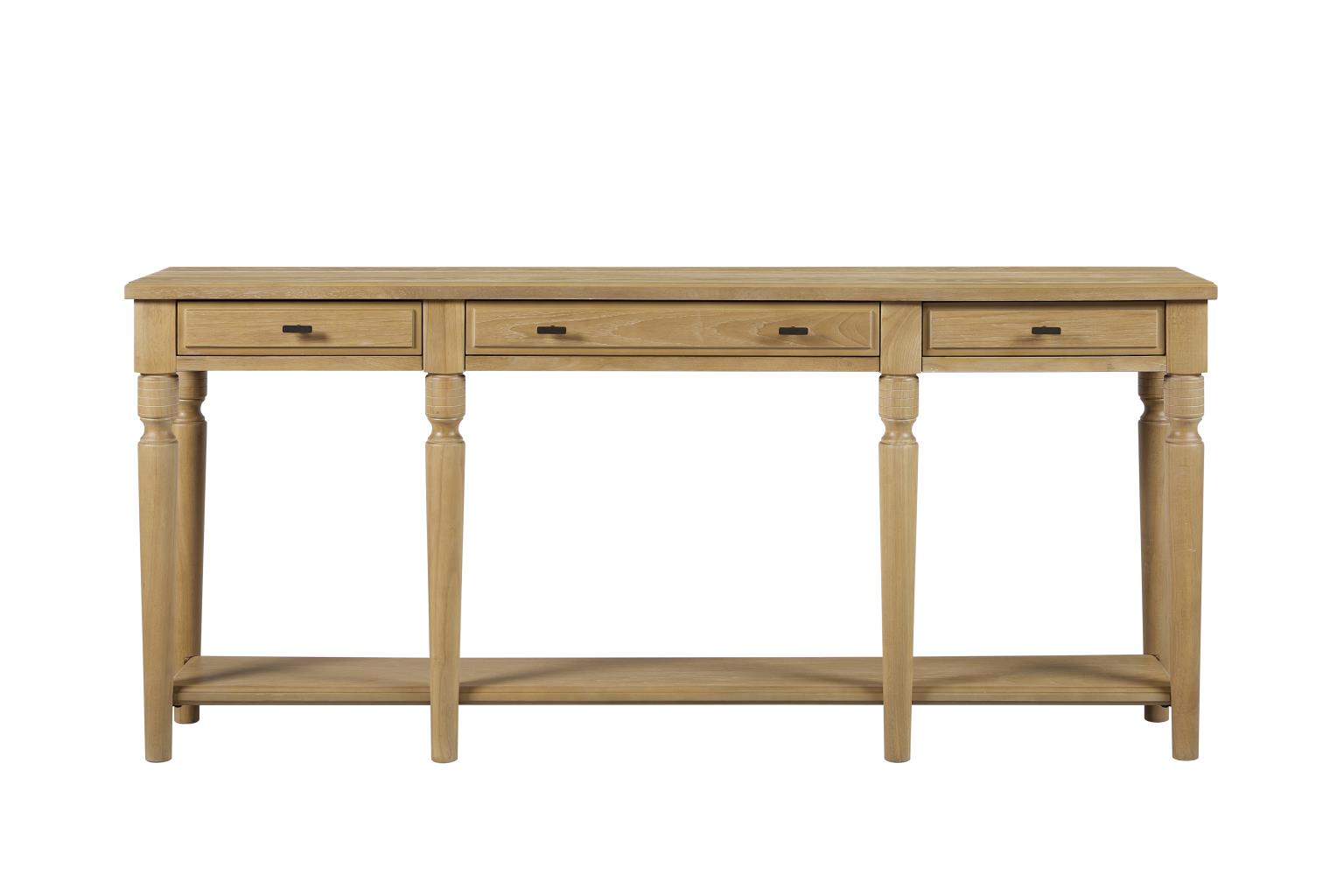 Tarrington Cashew Drawer Console Table