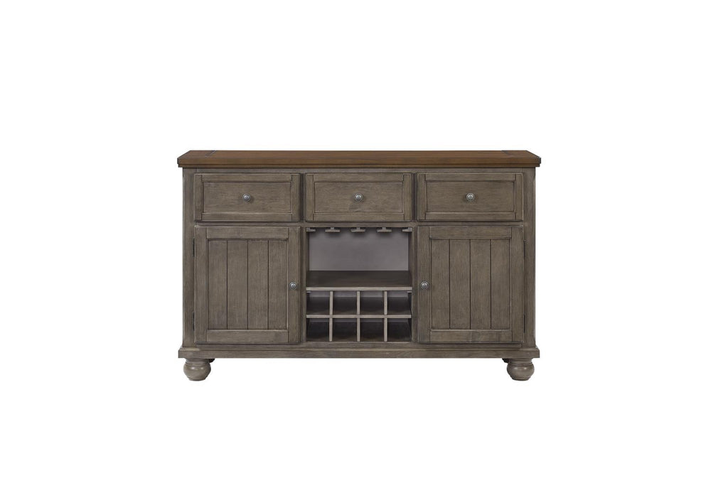 Will Counter Drawer Dining Table with 6 Chairs