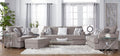 Contemporary Cameo Truffle Brown Sofa and Loveseat