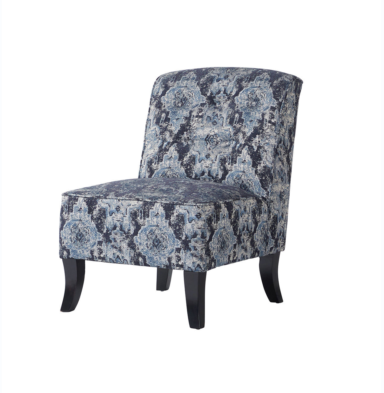 Jackson Sapphire Armless Accent Chair