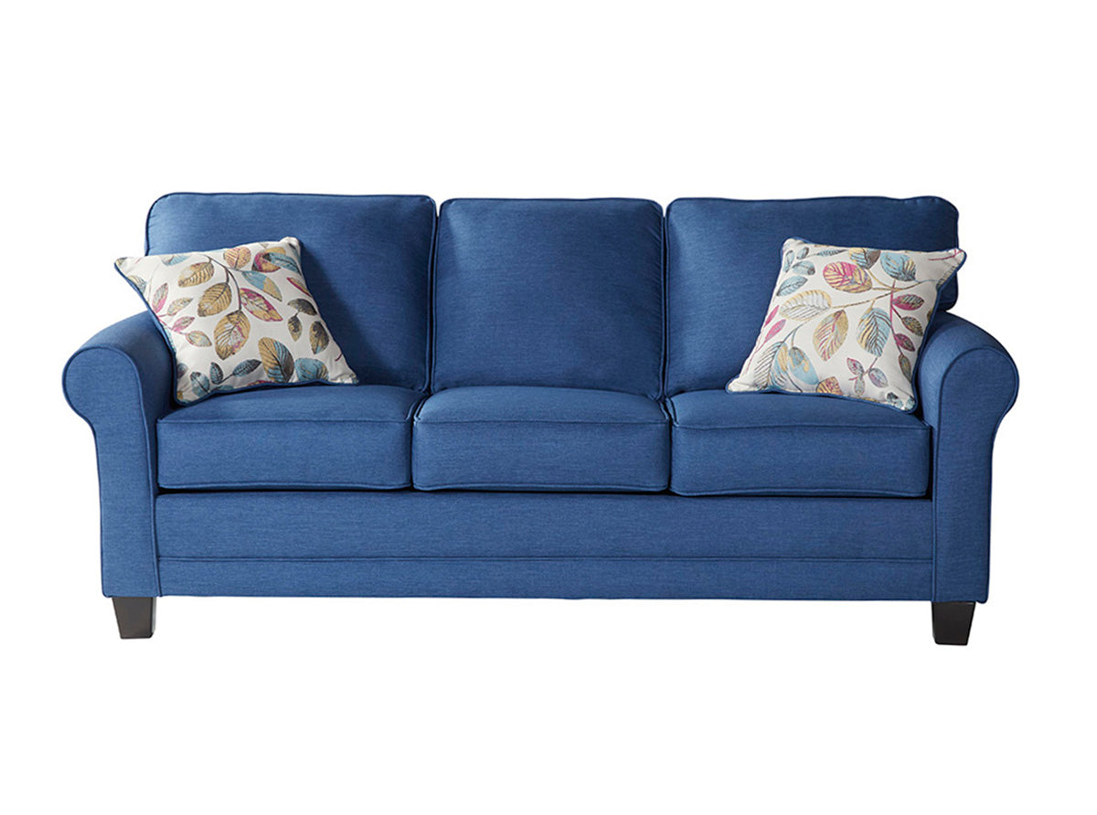 Jitterbug Denim Blue Sofa and Loveseat