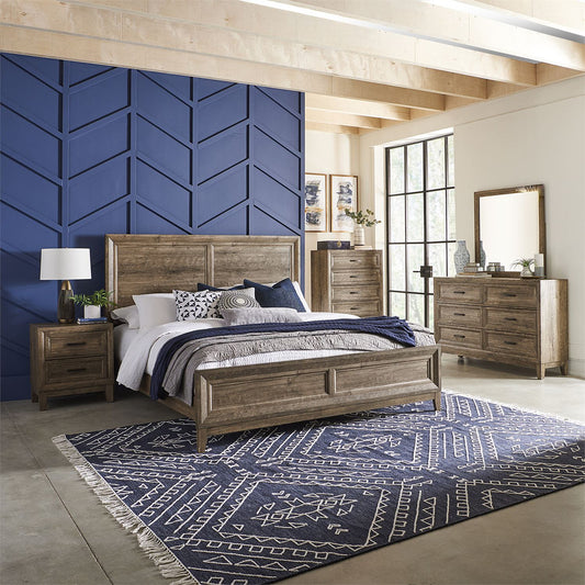 Liberty Cobblestone Queen Size Bedroom Collection