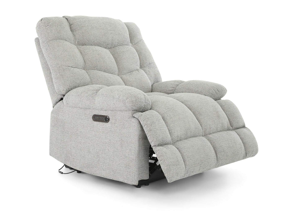 Extra Large Power Rockaway Recliner in Barley