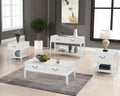 Renascence White Coffee Table Set