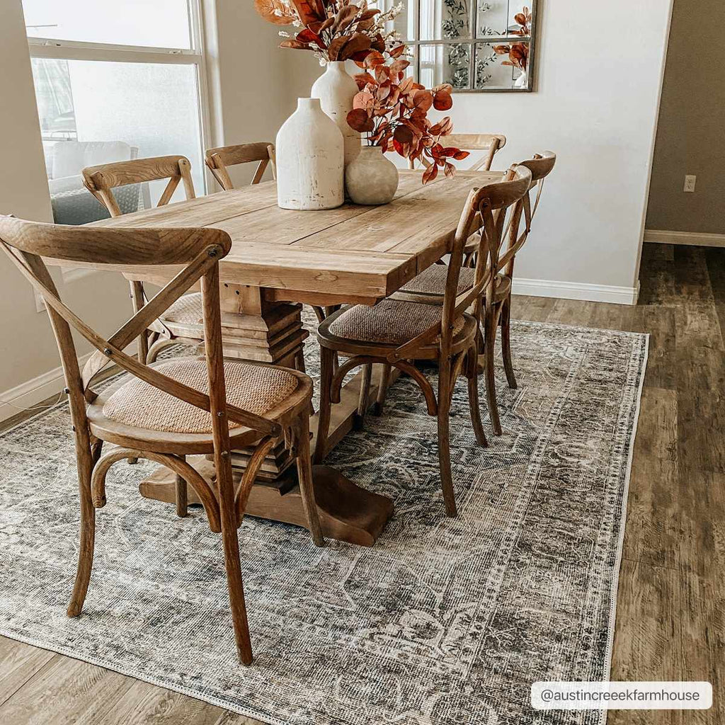 Mignon Washable Area Rug: 5'3" x 7'3" Rectangle