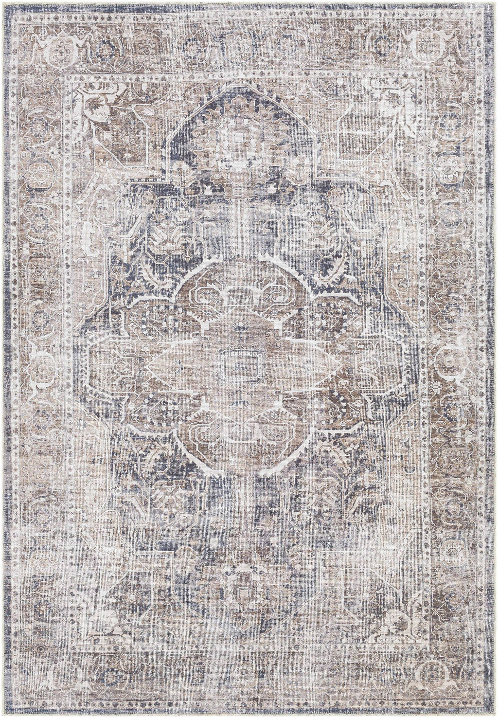 Mignon Washable Area Rug: 5'3" x 7'3" Rectangle