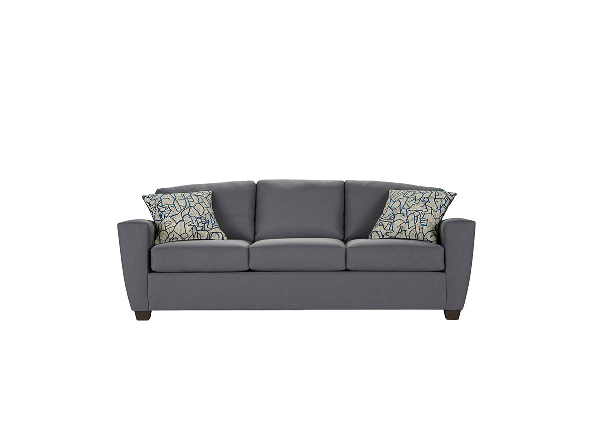 Layla Iron Gray Sofa and Loveseat