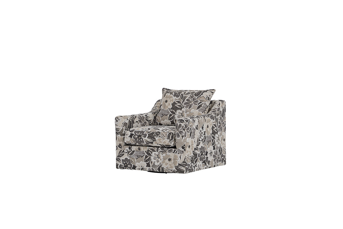 Dexter Fern Green Round Front Sectional