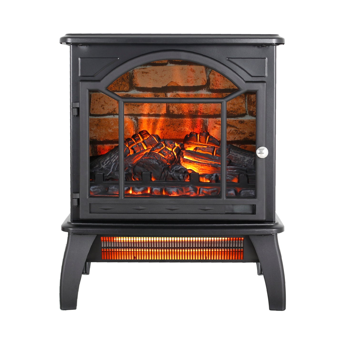 18 inch 3D  Flame Electric Infrared Quartz Fireplace Stove with remote control