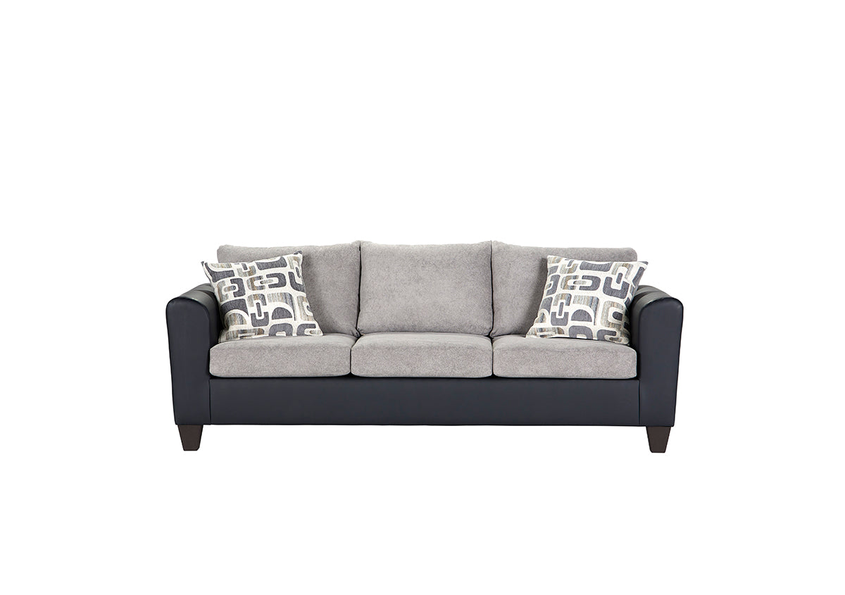 Two Tone Journey Pitch Sofa and Loveseat