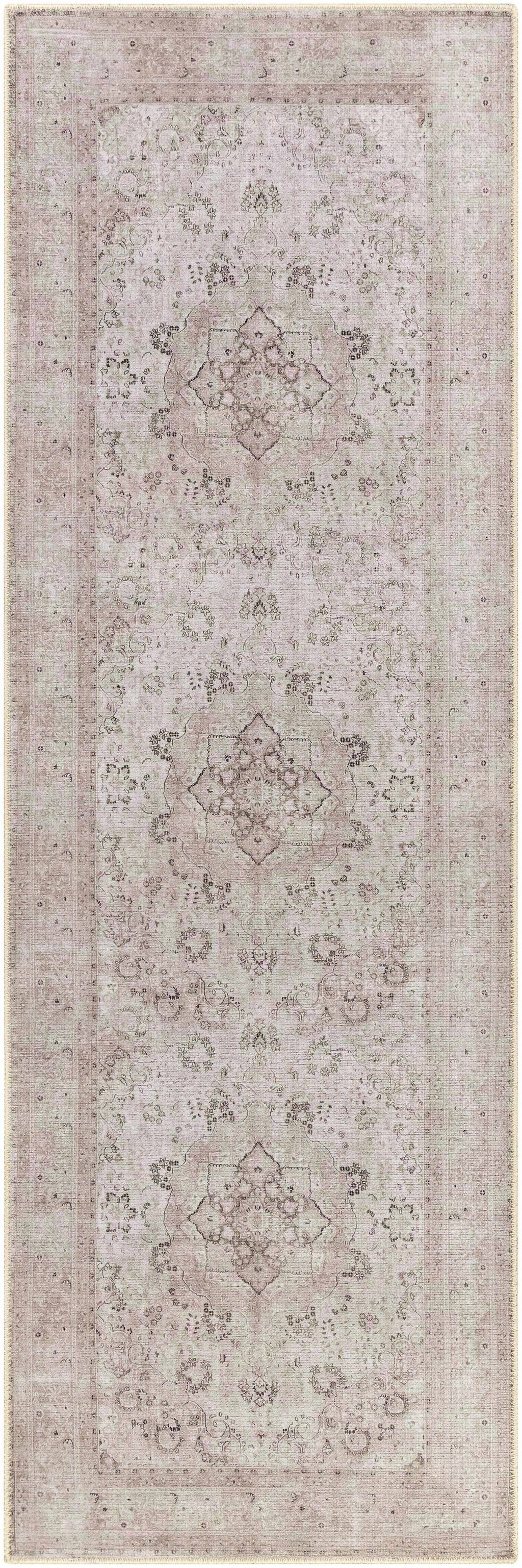 Bethany Washable Area Rug: 5'3" x 7'3" Rectangle