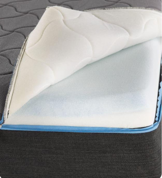 EZ Lift Adjustable Sleep to Stand Twin Bed with Memory Foam Mattress
