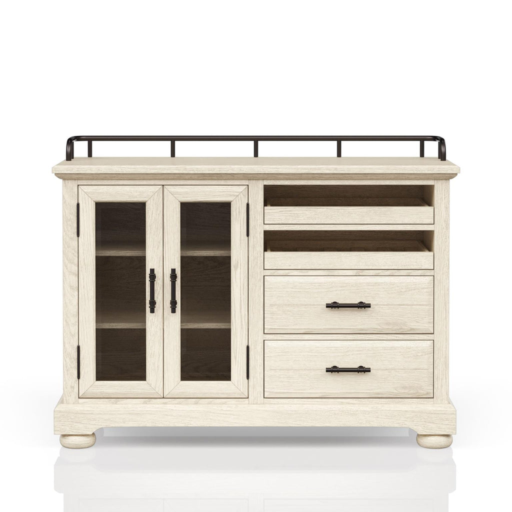 Bellamy Lane Whitewash Hutch/Buffet Server
