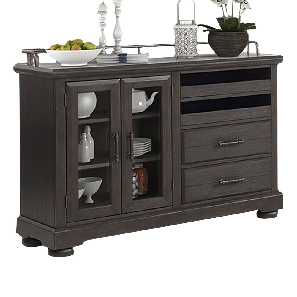 Bellamy Lane Coffee Brown Hutch/Buffet Server