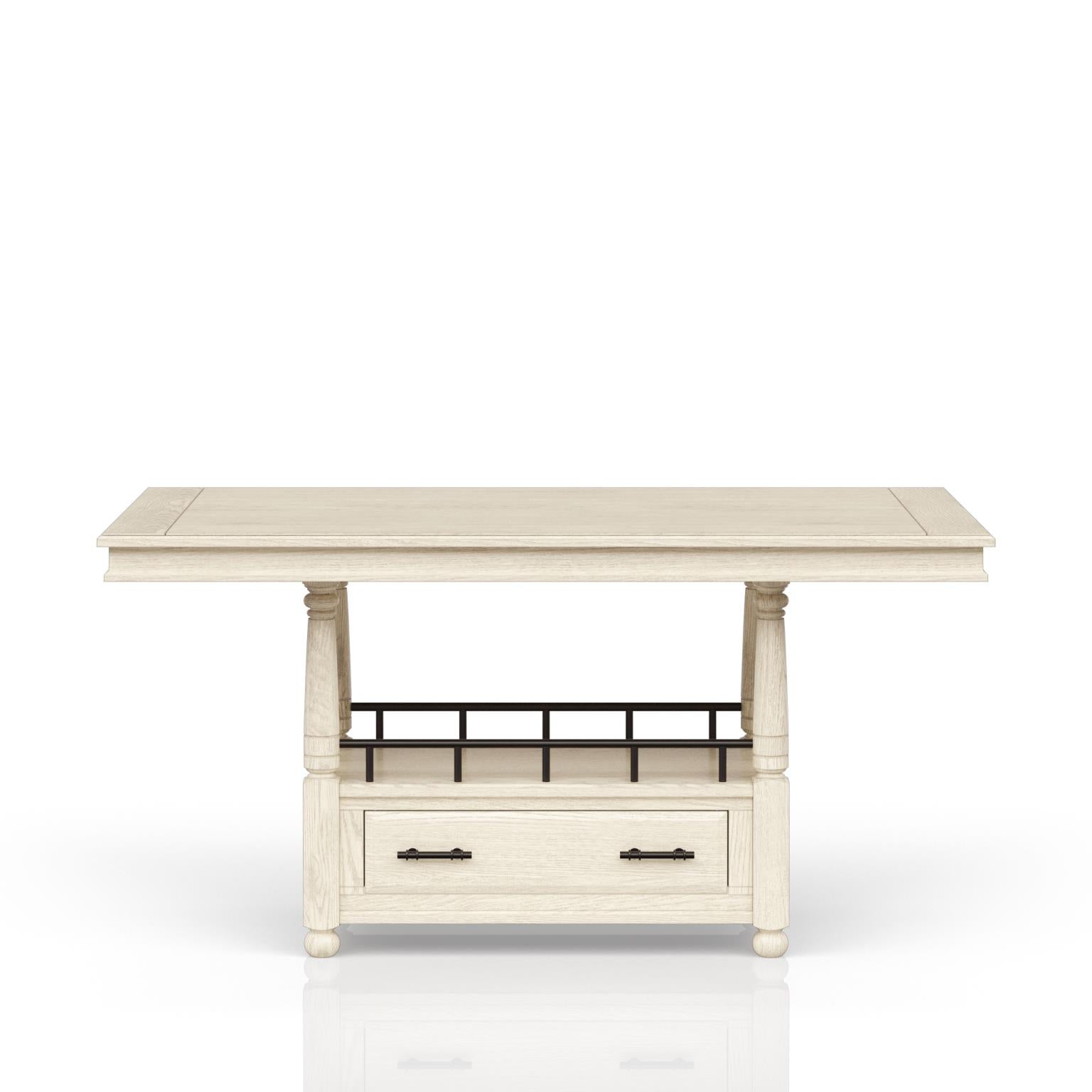Bellamy Lane Whitewash 7pc. Counter Dining Collection