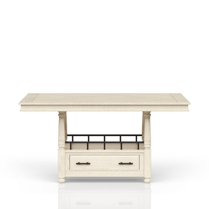 Bellamy Lane Whitewash 7pc. Counter Dining Collection