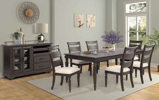 Bellamy Lane Coffee Brown 7pc. Dining Collection