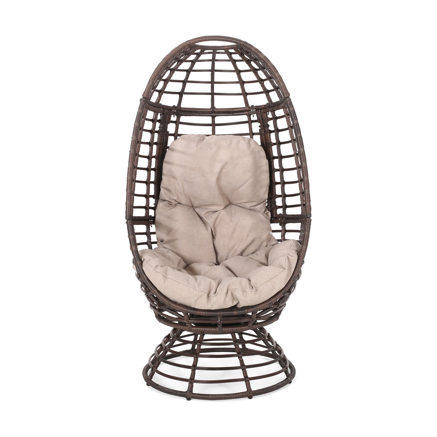 ROBERTSON SWIVEL PATIO EGG CHAIR