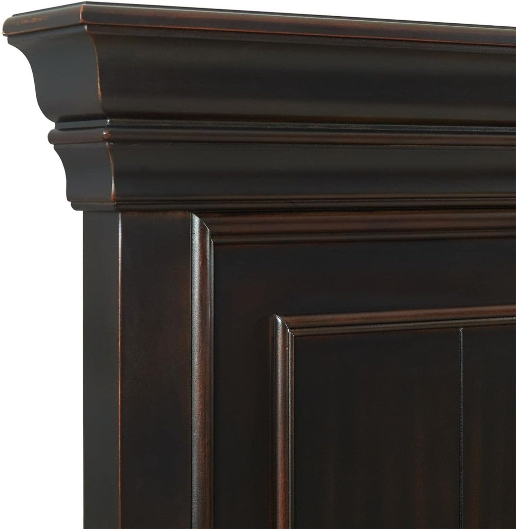 Brooks Plank Storage Bedroom Set with USB Nightstands