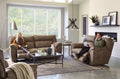 Hollins Power Reclining Sofa and Loveseat