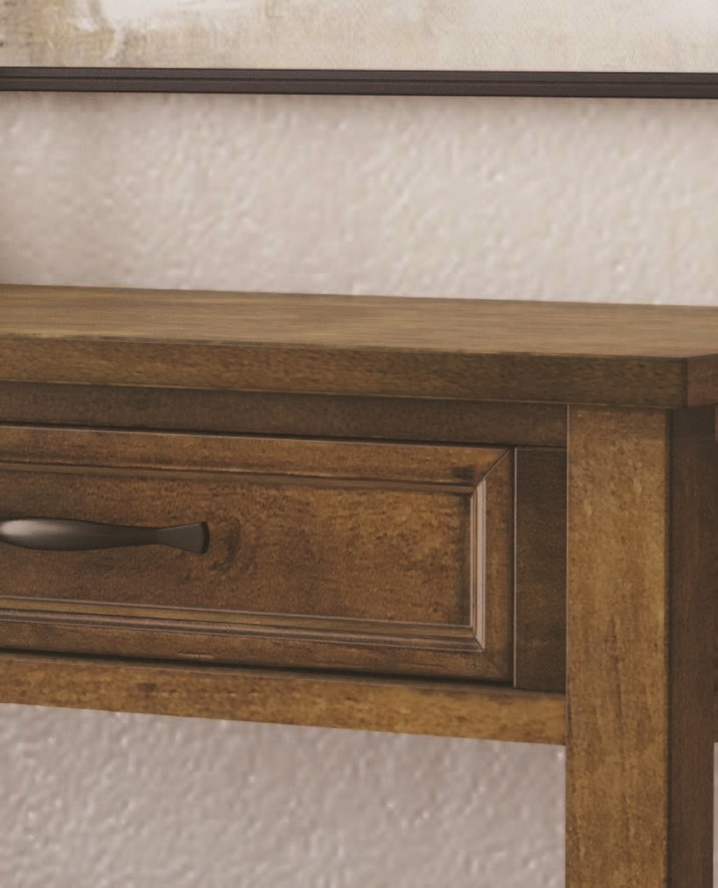 Salem Birch Storage Drawer USB Chairside Table