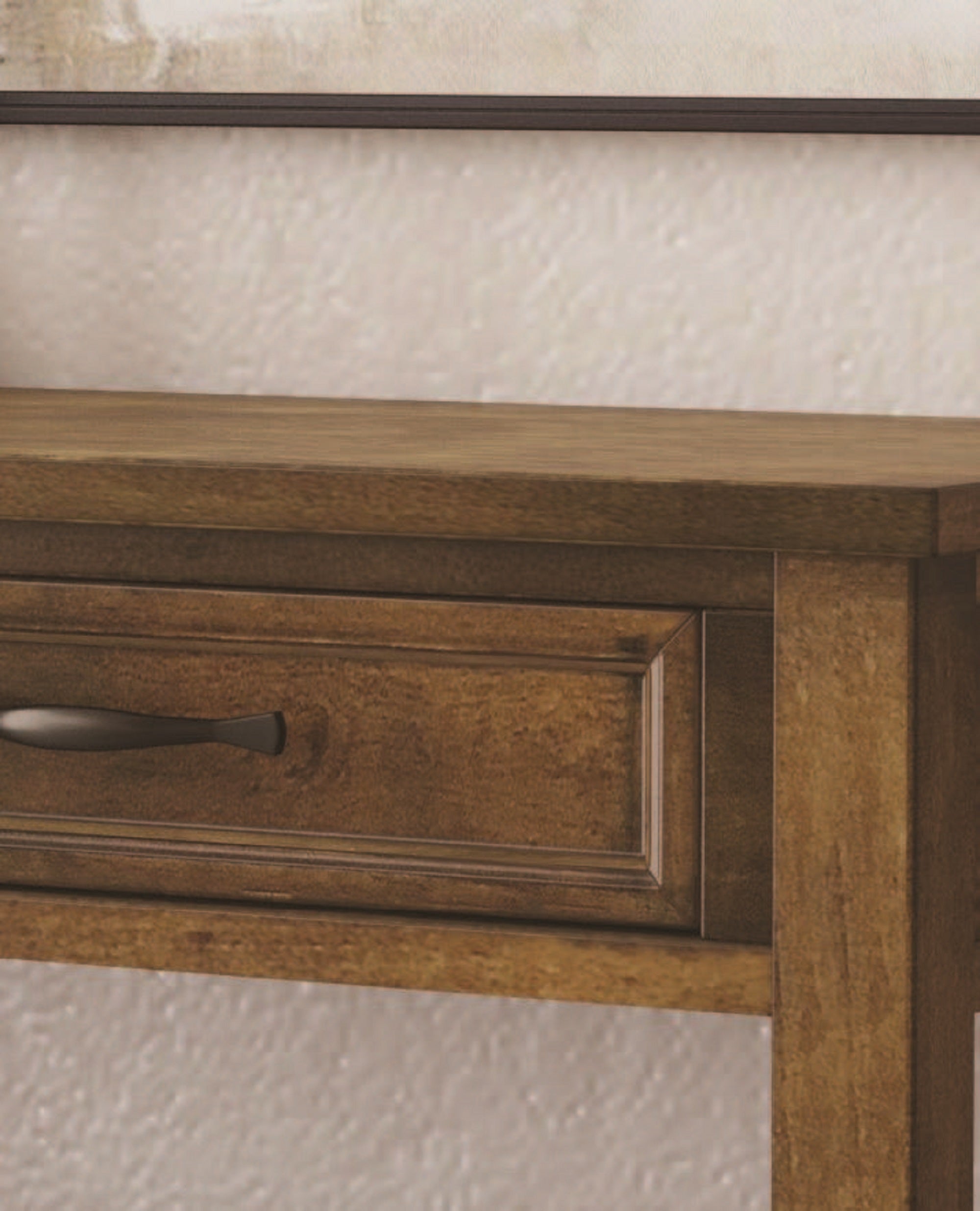 Salem Birch Storage Drawer USB Chairside Table