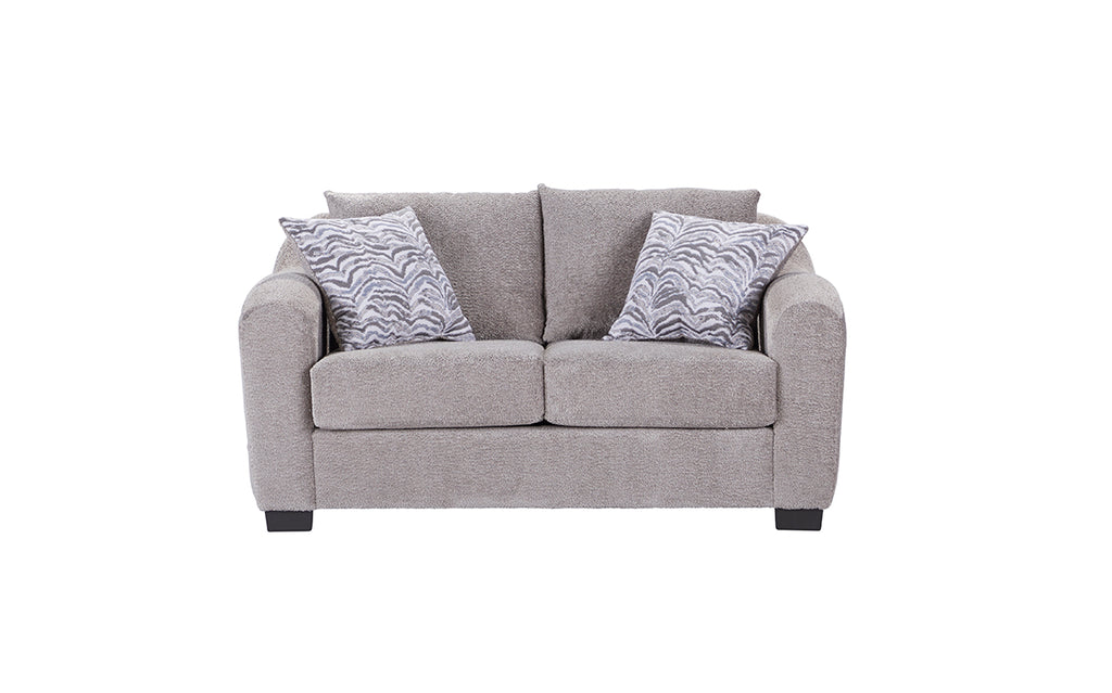 Compton Mushroom Sofa and Loveseat