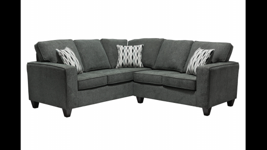 Space Saver Graphite Gray Sectional