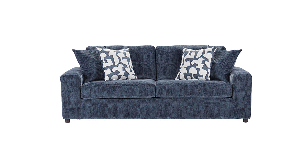 Jackson Indigo Blue Sofa and Cuddle Chair