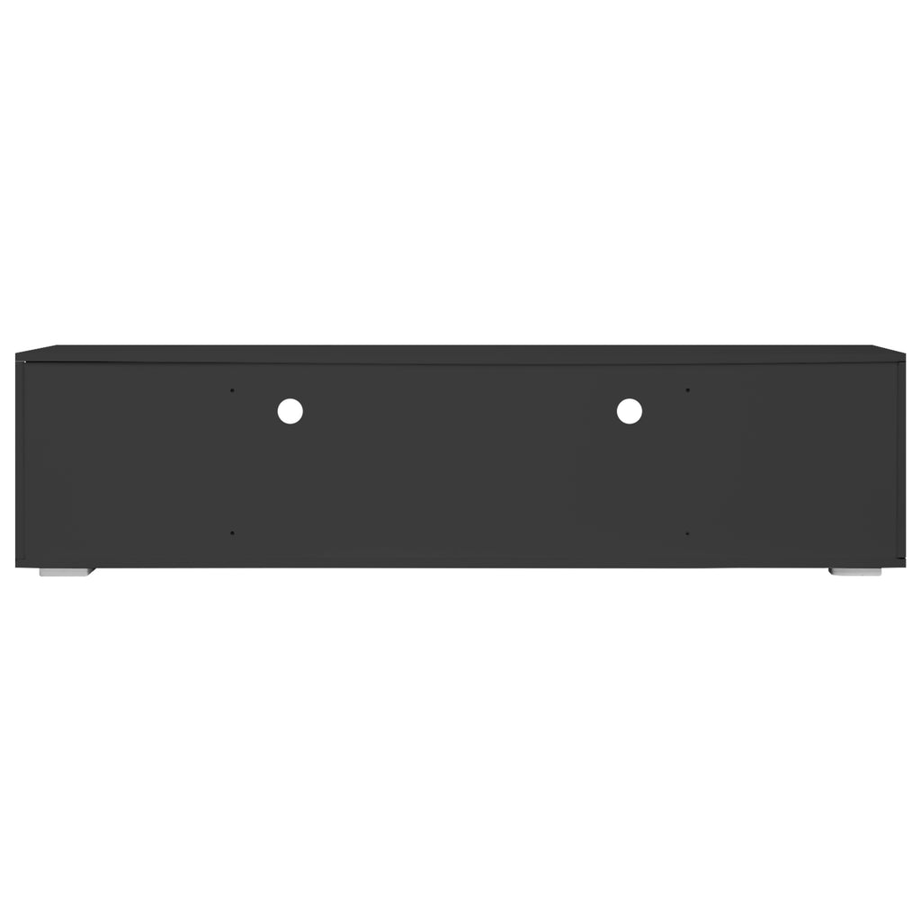 Modern TV stand with LED Lights Entertainment Center TV cabinet with Storage for Up to 75 inch for Gaming Living Room Bedroom