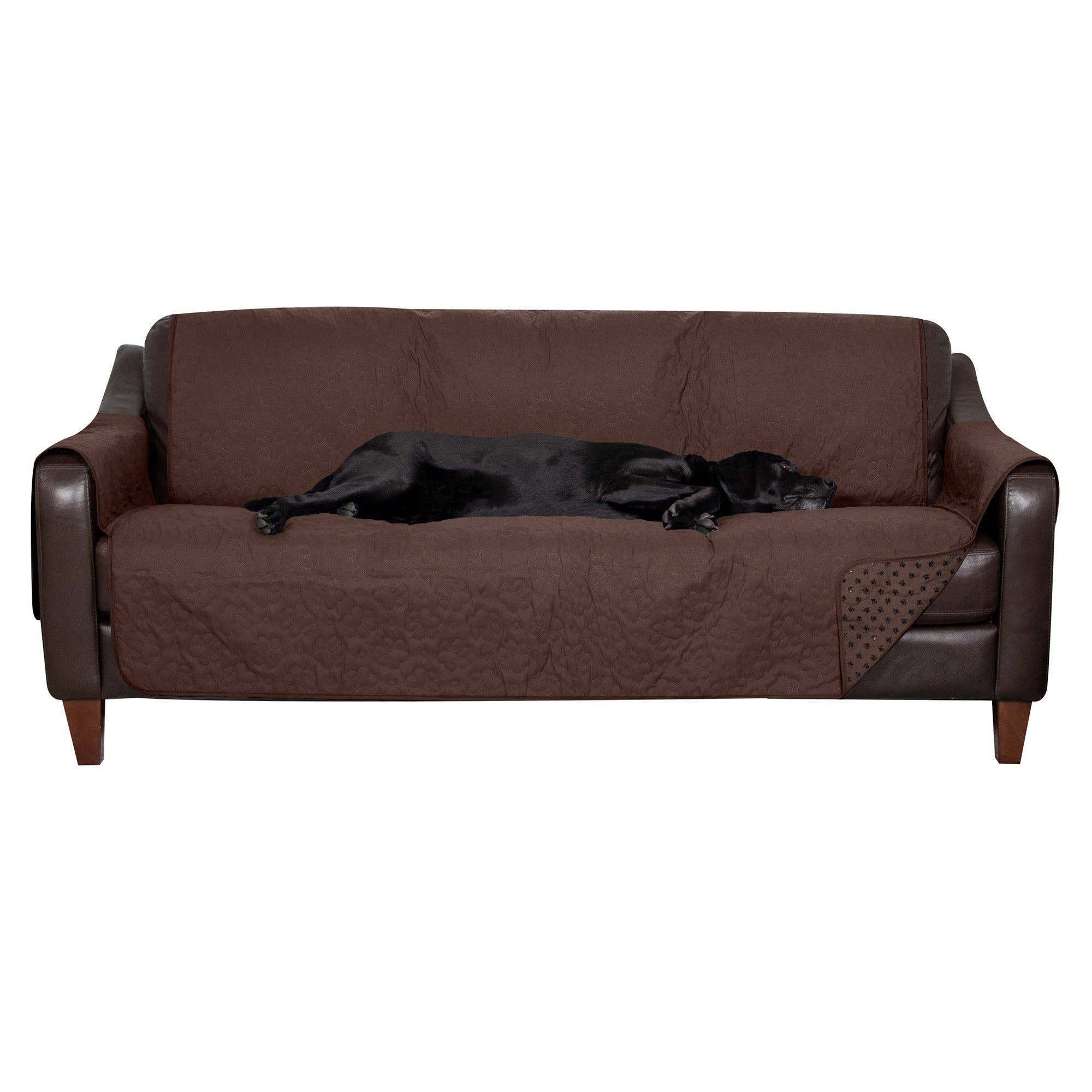 Non-Skid Back Waterproof Furniture Protector: Loveseat / Gray