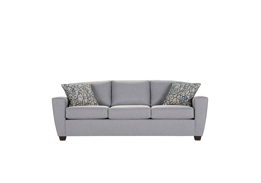 Layla Mist Blue and Indigo Sofa and Loveseat