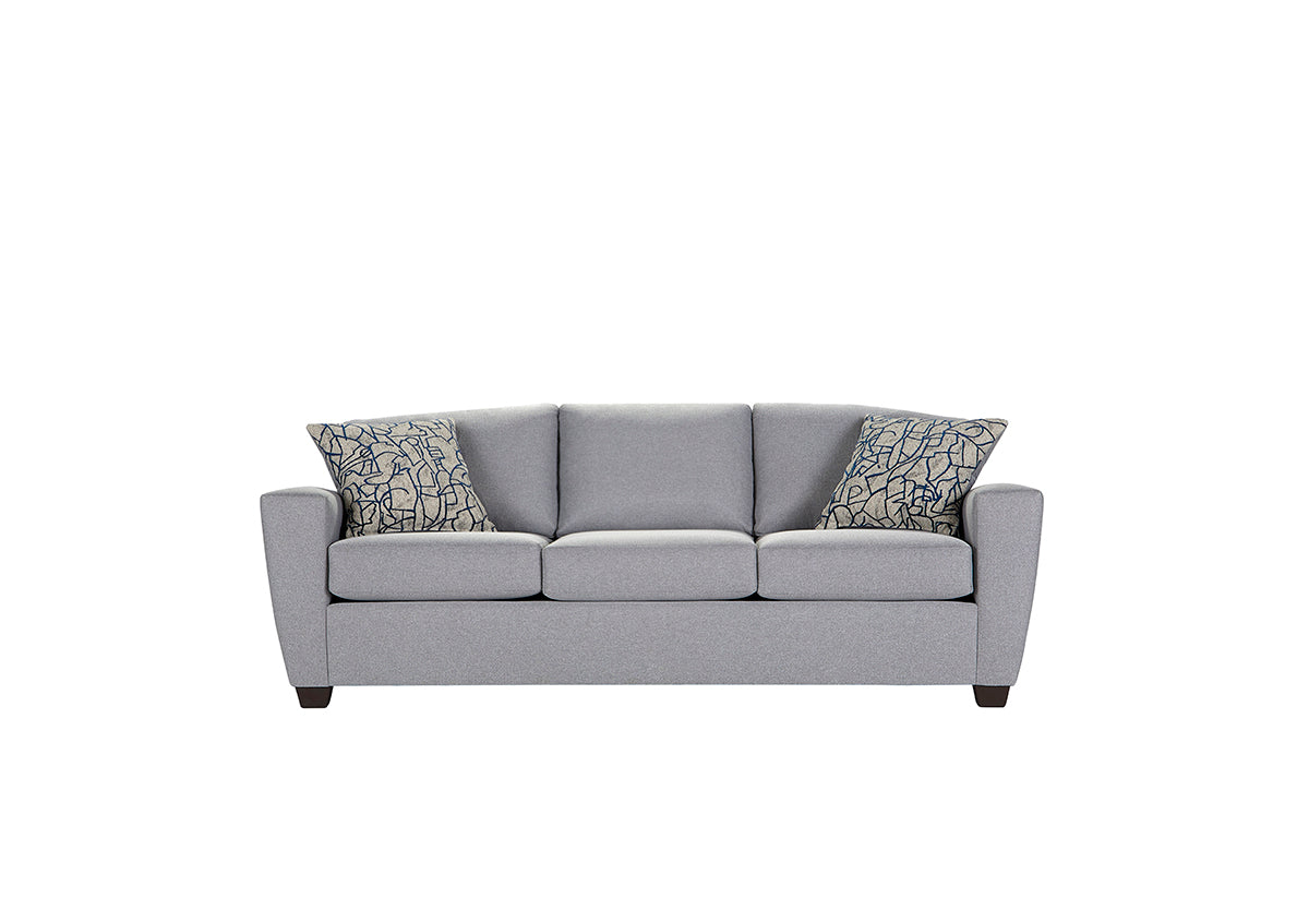 Layla Mist Blue and Indigo Sofa and Loveseat